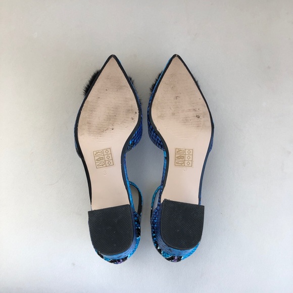 ASOS blue pointed heels - Picture 7 of 9